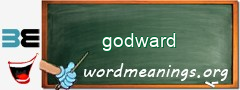 WordMeaning blackboard for godward